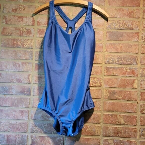 Speedo Powerflex Ultraback Swimsuit sz 18 - Picture 3 of 6